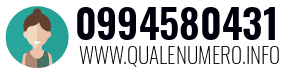 Numero di telefono 0994580431 0994580431