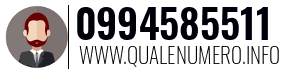 Numero di telefono 0994585511 0994585511