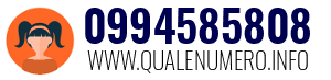 Numero di telefono 0994585808 0994585808