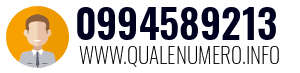 Numero di telefono 0994589213 0994589213