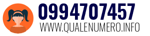 Numero di telefono 0994707457 0994707457