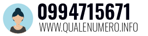 Numero di telefono 0994715671 0994715671