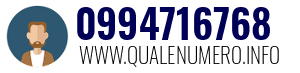Numero di telefono 0994716768 0994716768