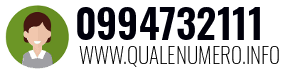 Numero di telefono 0994732111 0994732111