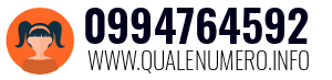 Numero di telefono 0994764592 0994764592