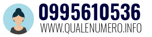 Numero di telefono 0995610536 0995610536