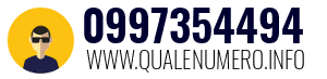 Numero di telefono 0997354494 0997354494