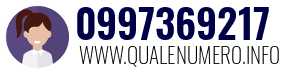 Numero di telefono 0997369217 0997369217