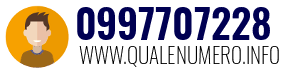 Numero di telefono 0997707228 0997707228