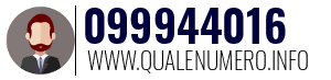 Numero di telefono 099944016 099944016