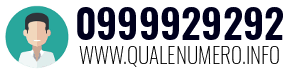 Numero di telefono 0999929292 0999929292